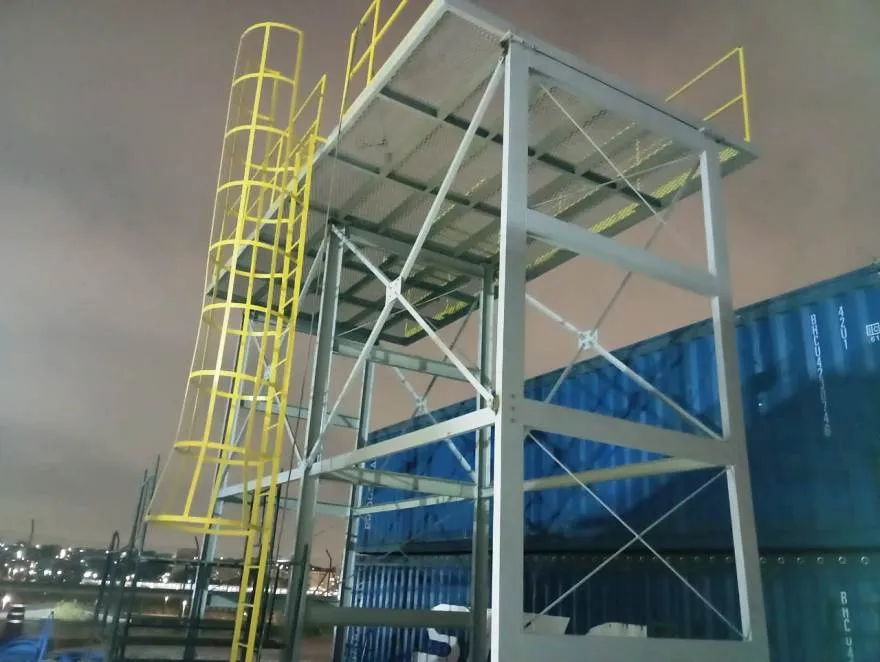 Montagem de Estroncamento das estações da linha 4